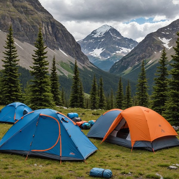 Quels sont les équipements indispensables pour un camping en région de haute altitude en été?