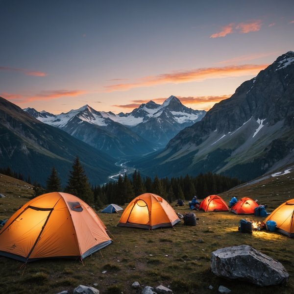 Comment organiser un camping pour une expédition d'alpinisme en région de haute montagne?