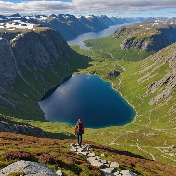 Quels sont les meilleurs itinéraires pour une randonnée dans les montagnes de l'Arctique, Norvège : équipements et conseils ?