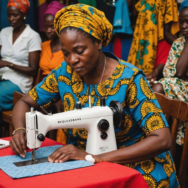 Peut-on trouver une croisière qui propose des ateliers de couture traditionnelle en Afrique de l'Ouest?