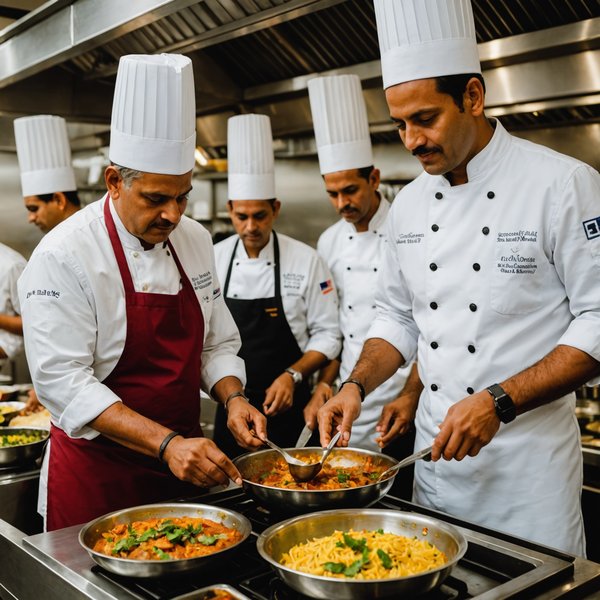 Peut-on trouver une croisière qui propose des cours de cuisine indienne avec des chefs locaux?