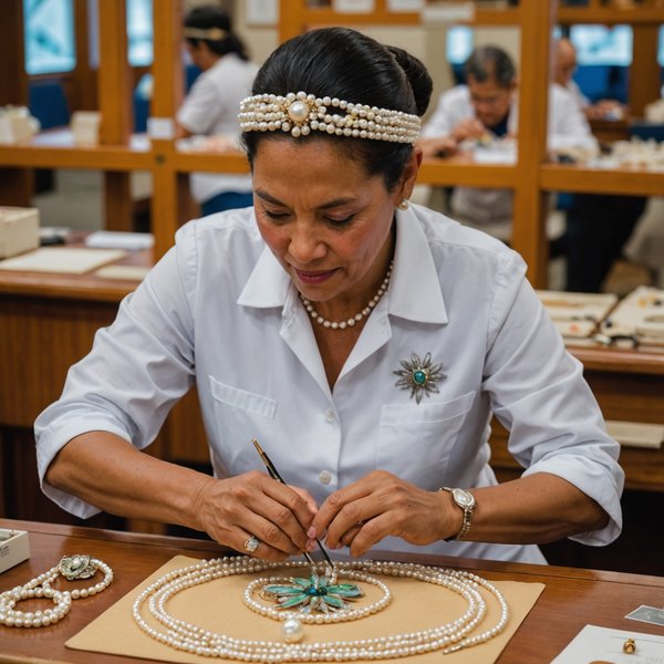 Quelles croisières offrent des ateliers de fabrication de bijoux en perles en Polynésie?